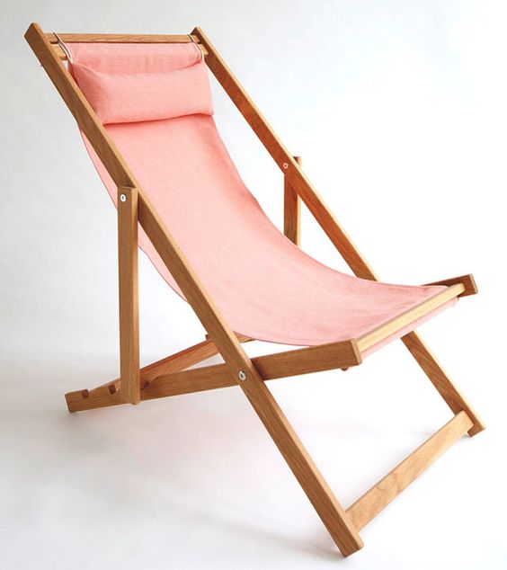cozy beach chair