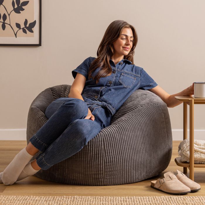 Home cozy bean bags maltesers buff