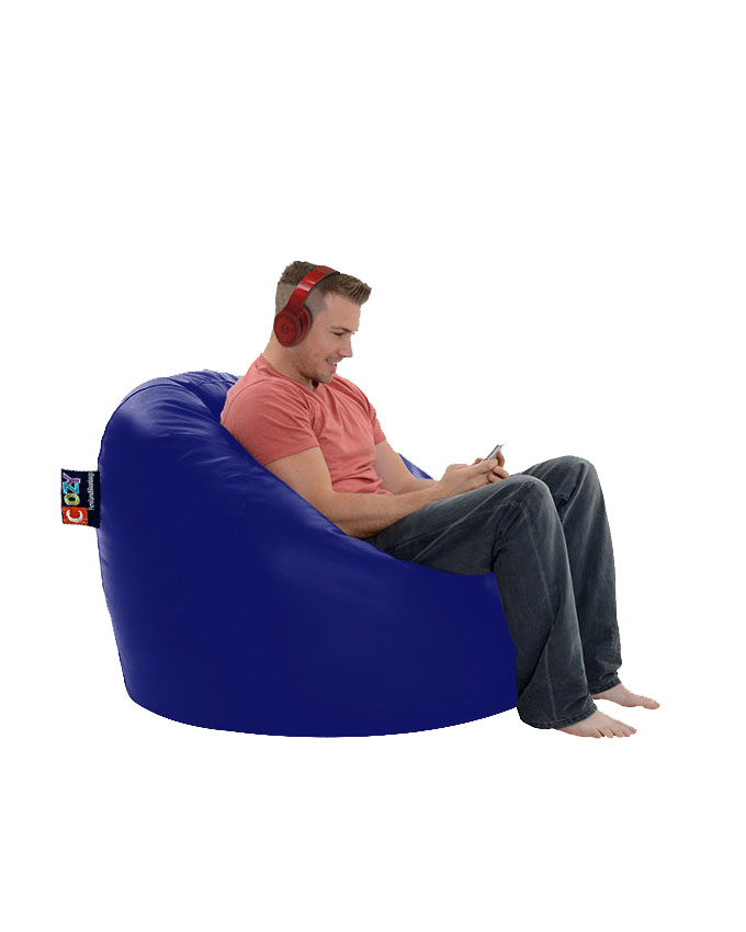 Cozy Big Beanbag Xl buff blue big buff navy blue